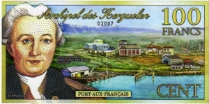 *ARCHIPEL des KERGUELEN* __ 100 Francs __ pk# NL __ 13.02.2010 __ Polymer Banknote