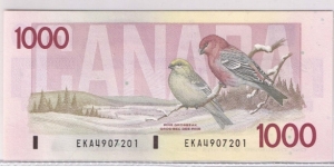 Banknote from Canada