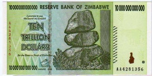 10 Trillion Dollars __ pk# 88 Banknote