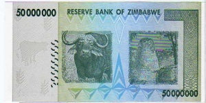 Banknote from Zimbabwe