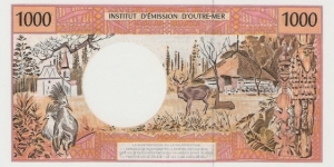 Banknote from French Polynesia