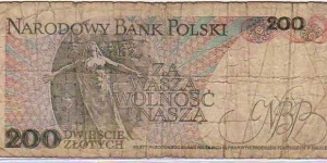 Banknote from Poland