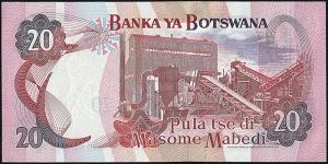 Banknote from Botswana