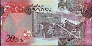 Banknote from Botswana