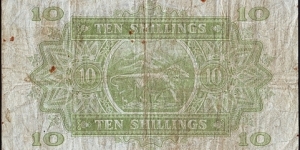 Banknote from East Africa