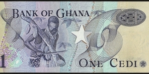 Banknote from Ghana