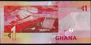 Banknote from Ghana