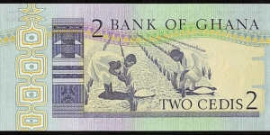 Banknote from Ghana