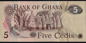 Banknote from Ghana