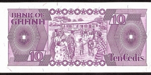 Banknote from Ghana