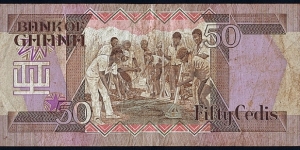 Banknote from Ghana