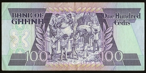 Banknote from Ghana