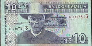 Namibia N.D. 10 Dollars. Banknote