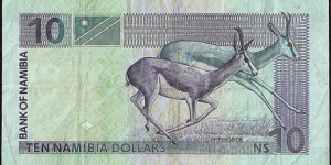 Banknote from Namibia