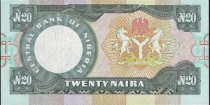 Banknote from Nigeria