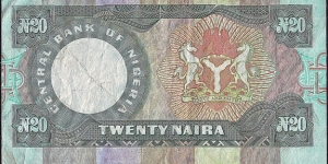 Banknote from Nigeria