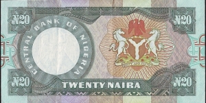 Banknote from Nigeria