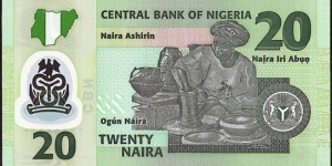 Banknote from Nigeria