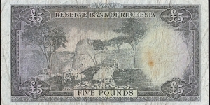 Banknote from Rhodesia