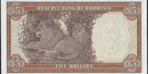 Banknote from Rhodesia