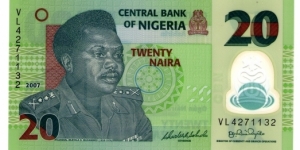 20 Naira Polymer issued Banknote
