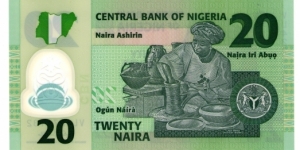 Banknote from Nigeria