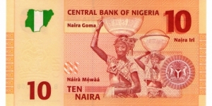 Banknote from Nigeria