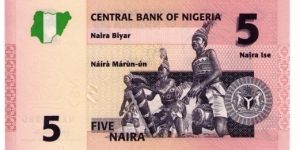 Banknote from Nigeria