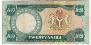 Banknote from Nigeria