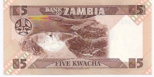 Banknote from Zambia