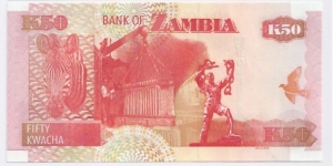 Banknote from Zambia