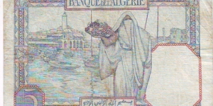 Banknote from Algeria