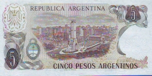 Banknote from Argentina