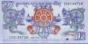 1 Ngultrum Banknote