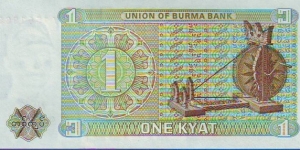 Banknote from Myanmar