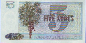 Banknote from Myanmar