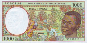  1000 Francs Banknote