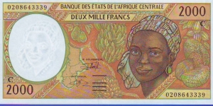  2000 Francs Banknote