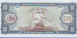 Banknote from Chile