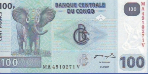  100 Francs Banknote