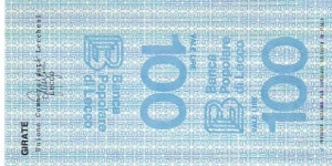 Banknote from Italy