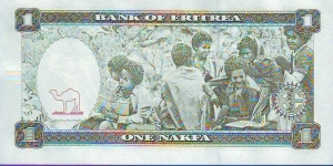 Banknote from Eritrea