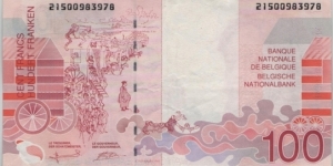 Banknote from Belgium