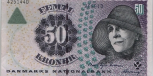 Denmark 50 Kroner 1997 Banknote