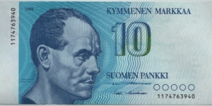 Finland 20 Markkaa 1986 Banknote