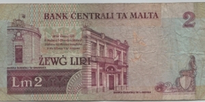 Banknote from Malta