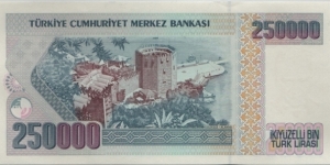 Banknote from Turkey