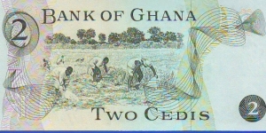 Banknote from Ghana