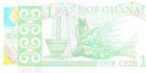 Banknote from Ghana