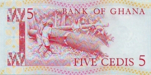 Banknote from Ghana